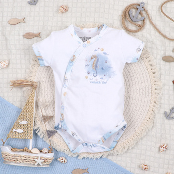 SEA OF JOY envelope body in organic cotton