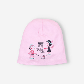 PARISH baby cap in organic cotton for baby girl