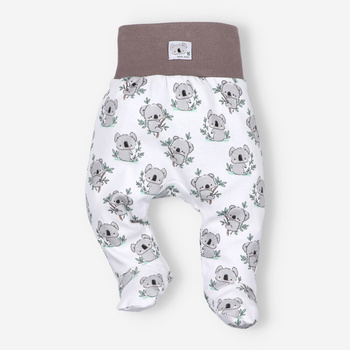 Półśpiochy niemowlęce SWEETS KOALA z bawełny organicznej