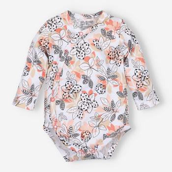 MAGNOLIA envelope body in organic cotton for baby girl