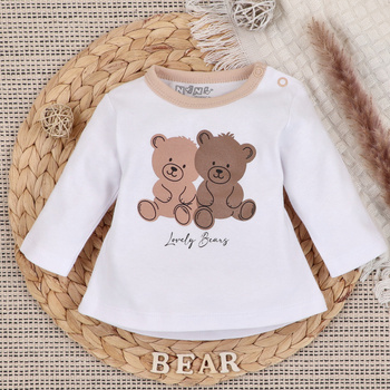 Sweet Bears organic cotton baby blouse