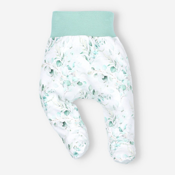 AROMATIC LEAVES organic cotton baby half-sleeper for baby girl