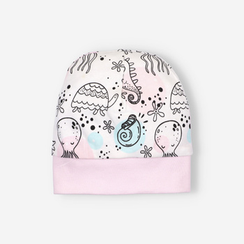 Organic cotton baby cap for baby girl
