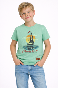 T-shirt chłopięcy z krótkim rękawem