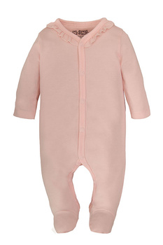 Pajac niemowlęcy z bawełny organicznej dla dziewczynki