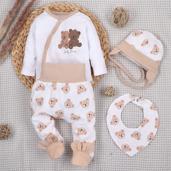 SWEET BEARS organic cotton NINI baby set