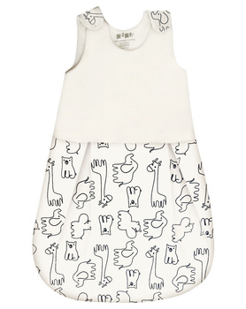 Organic cotton baby sleeping bag