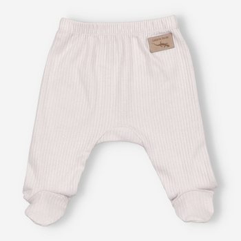 Półśpiochy niemowlęce z dzianiny prążkowej