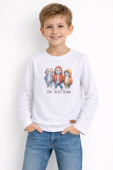 Boys' long sleeve blouse