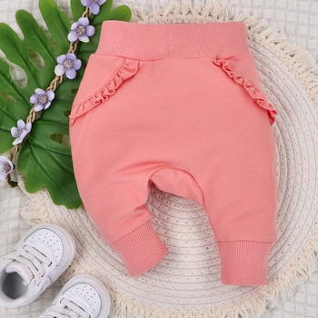 SINGLE sweatpants in organic cotton for baby girl