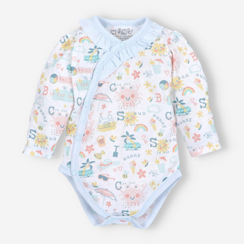 SUNNY organic cotton baby body for baby girl