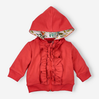 Bluza niemowlęca  ROWANBERRY z bawełny organicznej dla dziewczynki