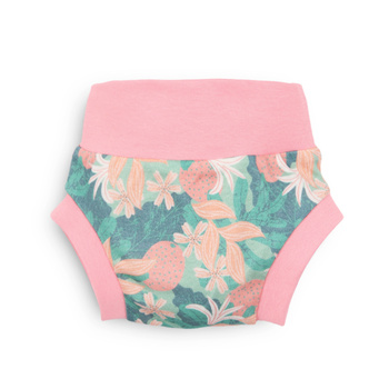 Bloomersy niemowlęce JUNGLE z bawełny organicznej