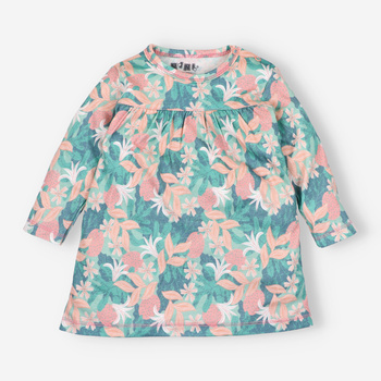 JUNGLE baby dress in organic cotton