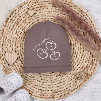 Happy Apples organic cotton baby hat