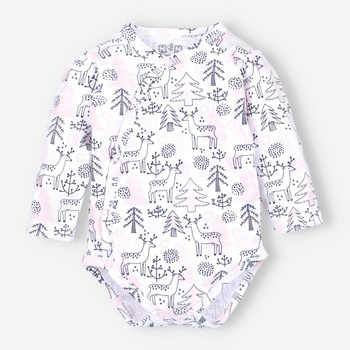 Body kopertowe Jelonki z bawełny organicznej dla dziewczynki