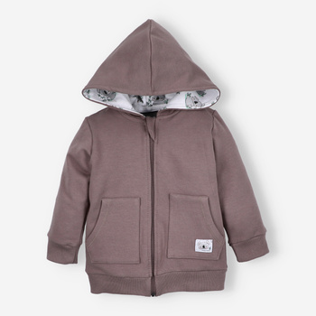 SWEETS KOALA chocolate sweatshirt in organic cotton