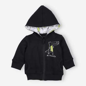 Bluza dresowa CROCODILES z bawełny organicznej dla chłopca