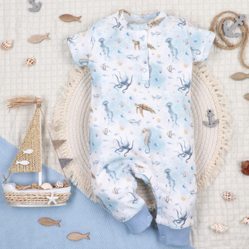 SEA OF JOY organic cotton baby romper