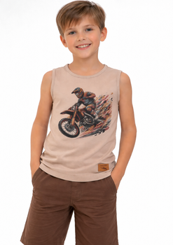 T-shirt chłopięcy z krótkim rękawem