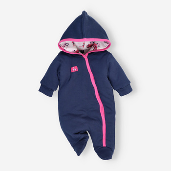 PARIS baby suit in organic cotton for baby girl