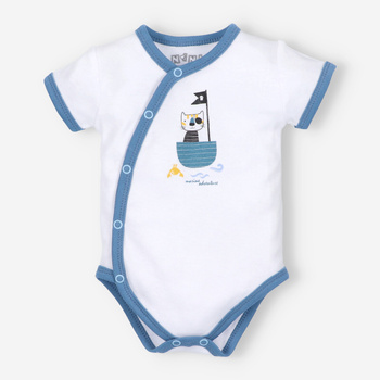 PIRATES envelope body in organic cotton for a boy