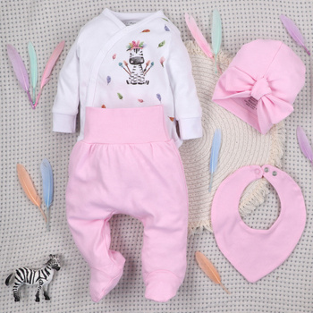 HAPPY ANIMALS organic cotton NINI baby set