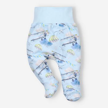 Half-sleeping baby SINGLES in organic cotton for a boy