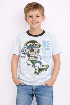 Boys' short-sleeved T-shirt