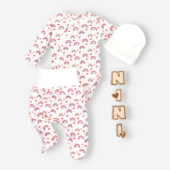 Komplet niemowlęcy dla dziewczynki NINI