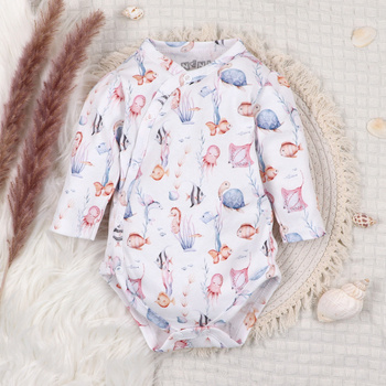 UNDERWATER WORLD envelope body in organic cotton