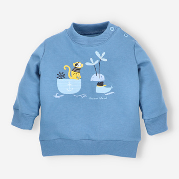 PIRATES sweatshirt in organic cotton for boy