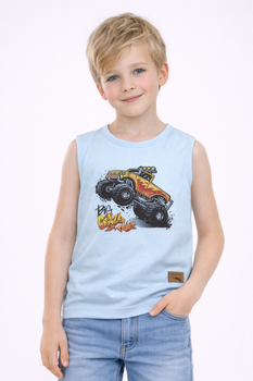 T-shirt chłopięcy z krótkim rękawem