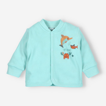 Sea ANIMALS organic cotton baby sweatshirt for boy