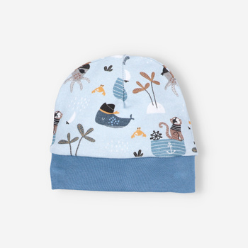PIRATI infant cap in organic cotton for boy