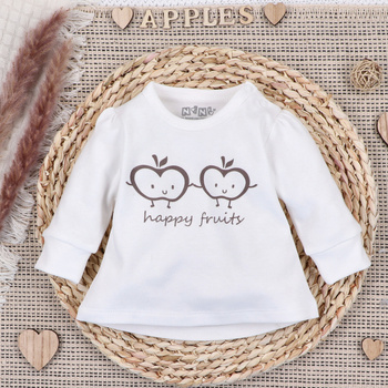 Happy Apples organic cotton baby blouse
