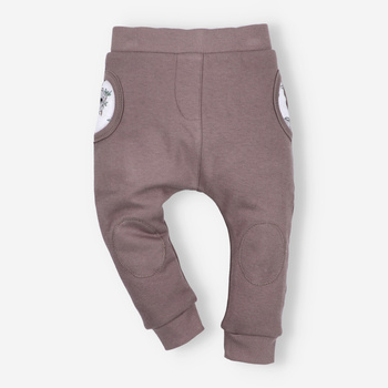 SWEETS KOALA chocolate organic cotton baby pants