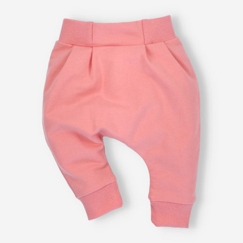 Spodnie dresowe COLORFUL FRUITS z bawełny organicznej dla dziewczynki