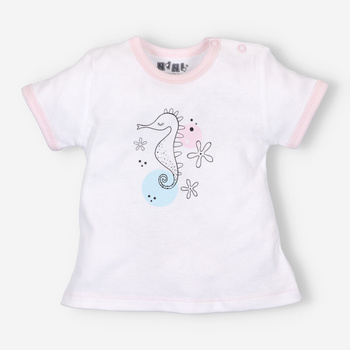 Organic cotton baby blouse for baby girl