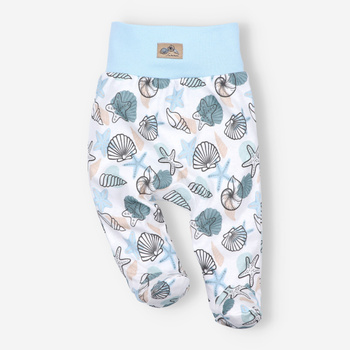 SHELLS organic cotton baby half-sleeper for boy