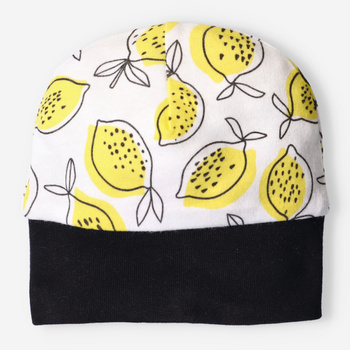 Organic cotton baby cap for baby girl