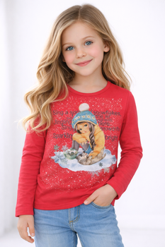 Girls' long sleeve blouse