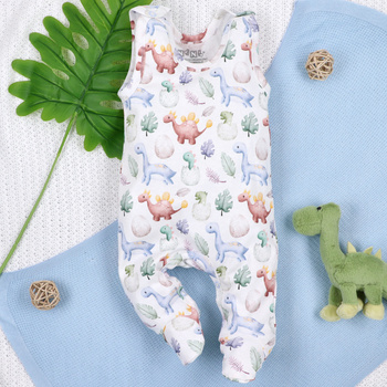 DINO EXPLORER organic cotton baby sleepwear