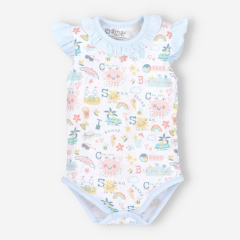 SUNNY organic cotton baby body for baby girl