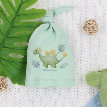 DINO EXLPORER baby cap in organic cotton