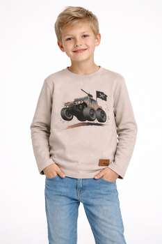 Bluzka chłopięca z długim rękawem