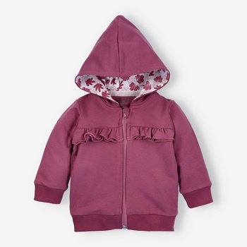 Jolly PANDA baby sweatshirt in organic cotton for baby girl