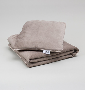 BLANKET SET WITH FILLING LULI LU - VELVET