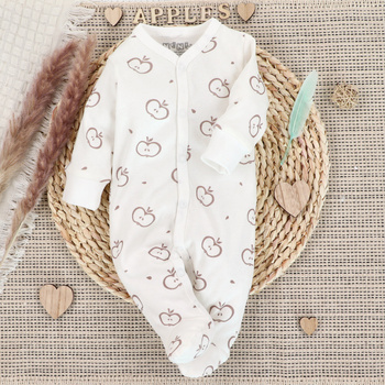 Happy Apples organic cotton baby pajacifier