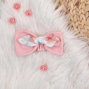 COLOUR FLOWERS headband in organic cotton